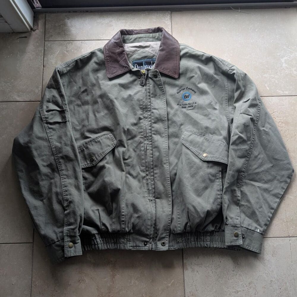 Dunbrooke Men's Brown and Khaki Jacket